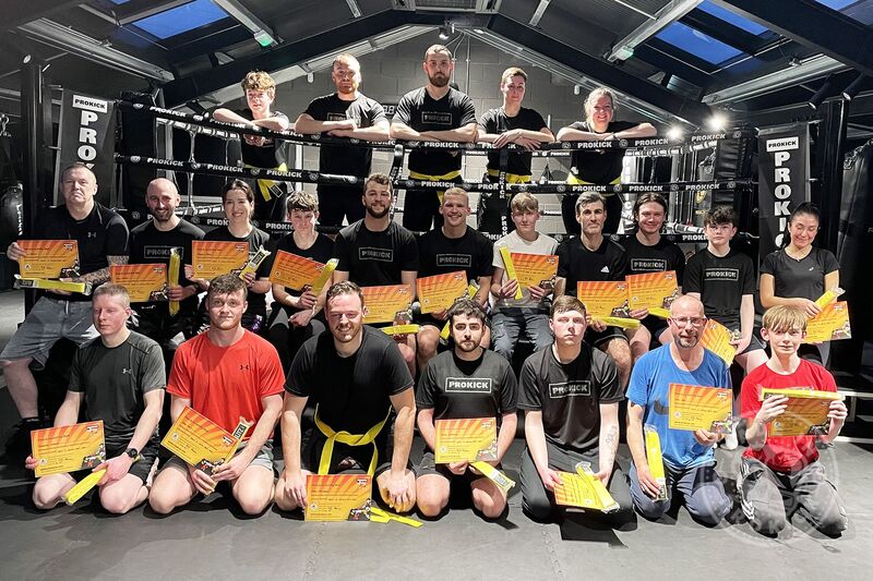 Grading Day 19th Feb 2023 - It was graduation day for our some of our Adult members who were all tested in different aspects from the sport which helped elevate them up a grade.