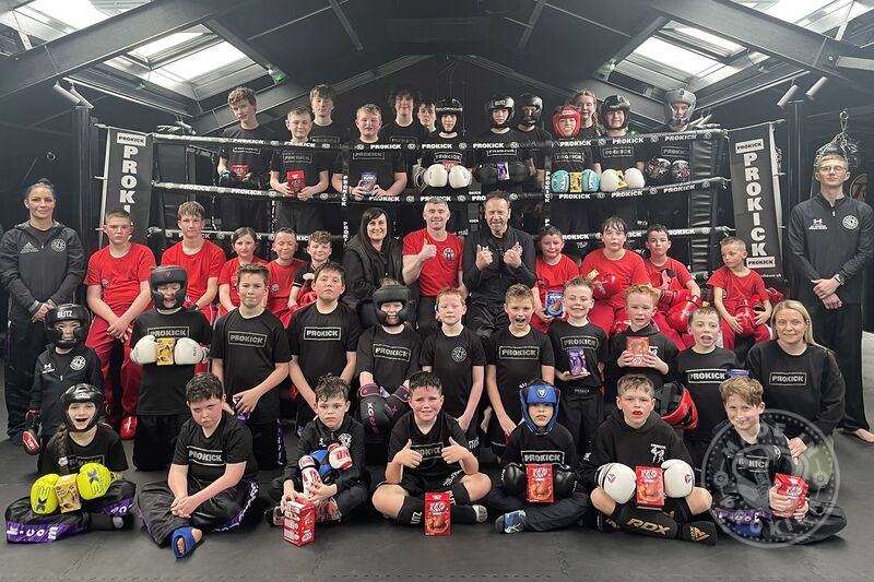 Wilson Snoddy's Team Visited the ProKick gym - It was our pleasure to welcome you all and host this first team session between our two groups.