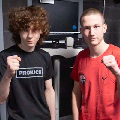 Low Kick Rules 58-60kg 3x1.5 rounds Alex Agnew (ProKick) Vs Ralph Wilson WINNER POINTS (Champions Kickboxing Larne)