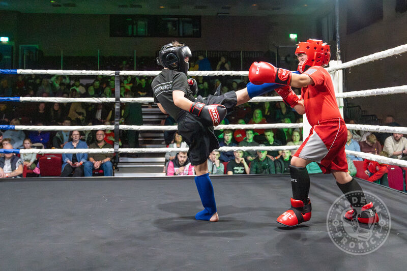 The ProKick Kids team competed against Sensei Wilson Snoddy's Champions Kickboxing team at the Larne Leisure Swimming and Sports Complex on Friday the 8th Nov 2024