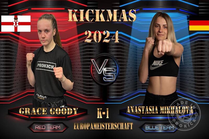 Grace Goody will also be on the card, Grace takes on the dynamic Anastasia Mikhalova, a German Kyokushin karate specialist.