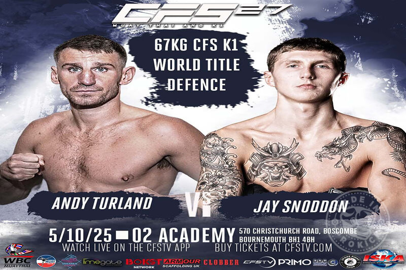 This Sunday, Snoddon faces a tough challenge as the underdog against Turland, a seasoned, aggressive fighter defending his world professional title.