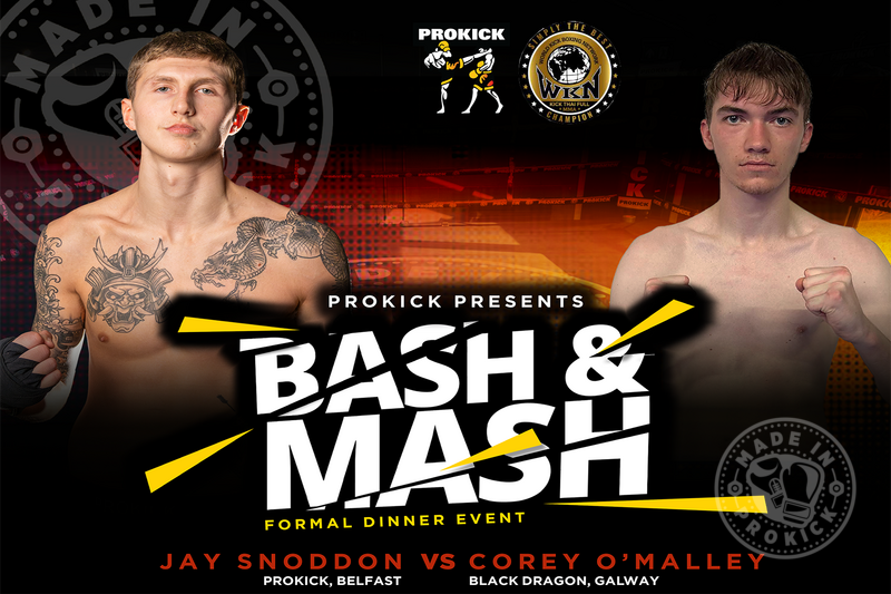 June 7th Snoddon Vs O'Malley 2025: Jay Snoddon will compete for the All-Ireland Professional WKN title under full K-1 rules, facing Corey O'Malley from Black Dragon in Galway.