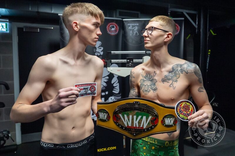 Friday's weigh-in for the Bash n Mash took place at the ProKick Fitness Centre ahead of Saturday's event