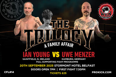 Ian Young gets ready for a memorable father-son experience in the boxing ring. Discover how this unique bonding moment showcases the power of family and sports. It will all happen at the Stormont Hotel on September 20th 2025