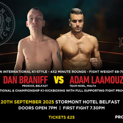 Dan Braniff (N,Ireland) Vs Adam Laamouz (Malta)