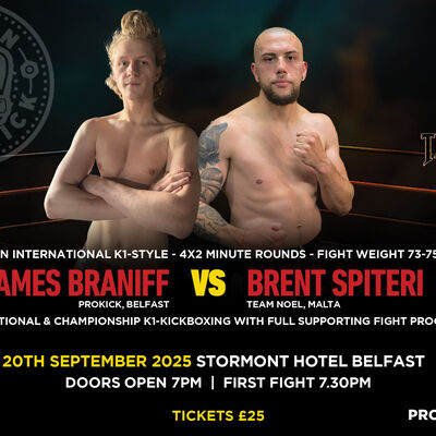 James Braniff (N,Ireland) Vs Brent Spiteri (Malta)