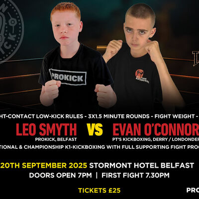 Leo Smith (ProKick Belfast) Vs Evan O’Connor (PT’s Kickboxing Derry / LondonDerry) - CFL14