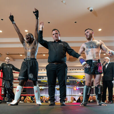 WKN K1-Style - 3x2 Minute Rounds - Fight Weight 73-75Kg Ayomide Oyedele 75.1kg (ProKick) Vs Ross Buckley 74.3kg (Birr K-1 Kickboxing, Offaly)
