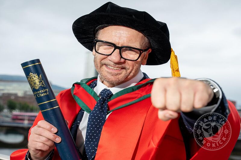 Billy Murray was awarded an Honorary Doctorate by Ulster University on July 8, 2025, at Belfast's Waterfront Hall. The accolade recognises his exceptional contributions to the sport of kickboxing.