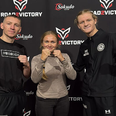 Brothers with Marjolein