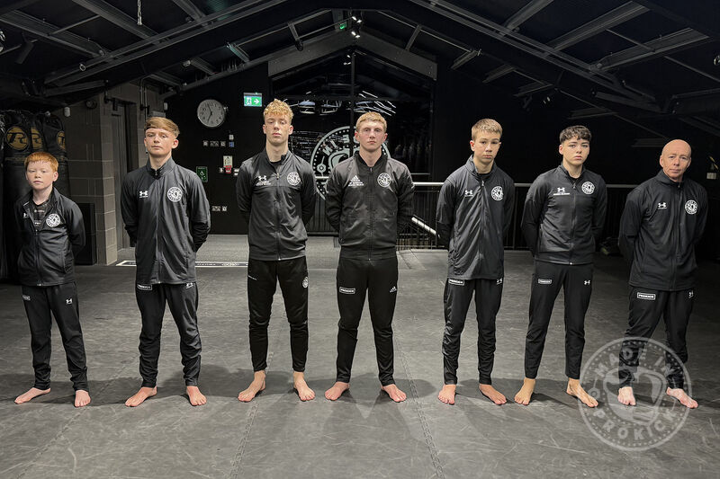 Day 1 of ProKick Black Belt Grading saw seven candidates, including the youngest, Leo Smith, showcase years of dedication and hard work to earn their place on the grading floor.