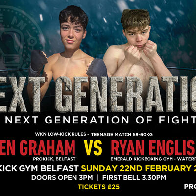 Reuben Graham (ProKick) vs. Ryan English (Emerald Kickboxing Gym - Waterford)