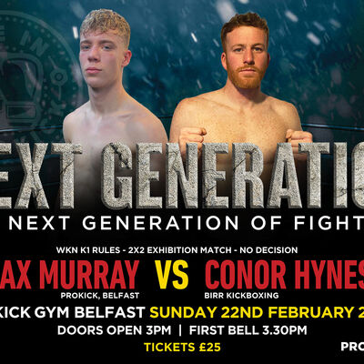 Max Murray (ProKick) vs. Conor Hynes (Birr Kickboxing)
