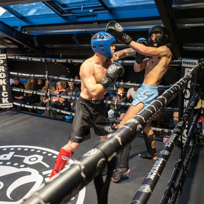 Brandon Robinson WINNER (ProKick) vs. Jake Vaughn (Hybrid Devils MMA)