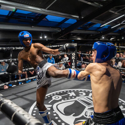 Redouan El Aouad WINNER (Sokudo Gym, Holland) vs. Alan Ginson (Birr Kickboxing)