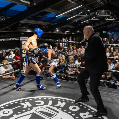 Redouan El Aouad WINNER (Sokudo Gym, Holland) vs. Alan Ginson (Birr Kickboxing)
