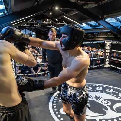 Ryan Stewart (ProKick) vs. Alex Pourgolli (Hybrid Devils MMA)