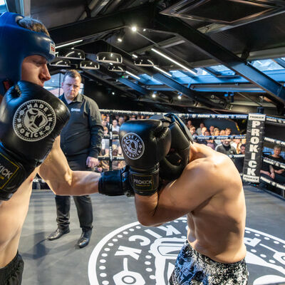 Ryan Stewart (ProKick) vs. Alex Pourgolli (Hybrid Devils MMA)