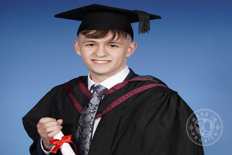 LawMan - It’s hard to believe that my 21-year-old grandson and ProKicker, Riley, has graduated with Honours from #UlsterUniversity Belfast, earning his Bachelor of Law degree.