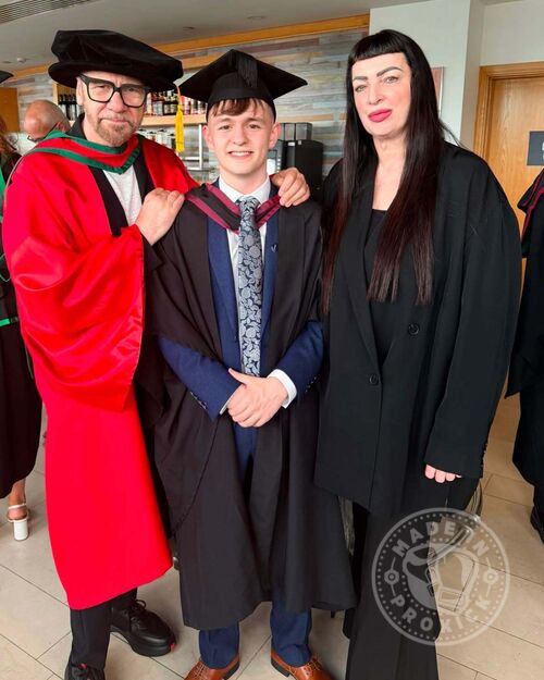 Congratulations to My Grandson Riley Hamilton we’re all proud of you. Graduation day now ‘Bachelor of Law #ulsteruniversitybelfast