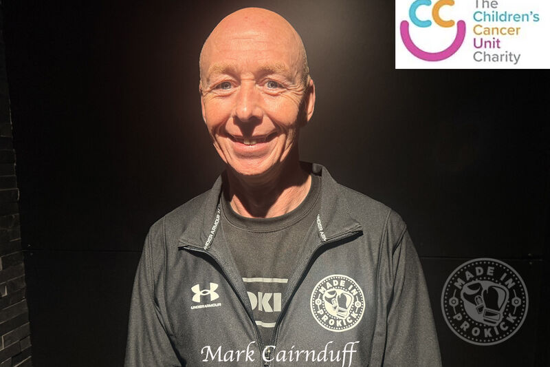 Mark's Cancer walk for Kids - ProKick's Black Belt Mark Cairnduff is going the extra mile to raise funds for a great cause.