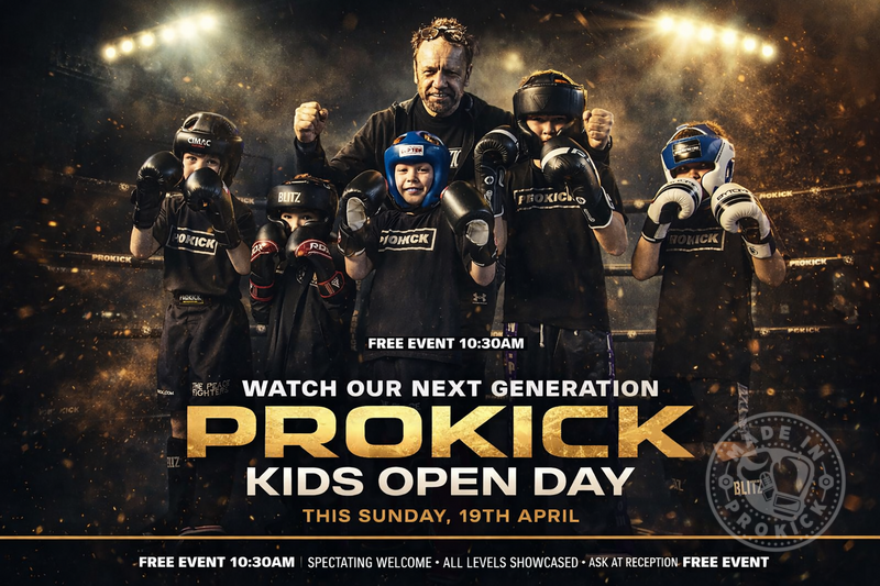 The next generation of ProKick warriors will be showcased this Sunday, April 19th.