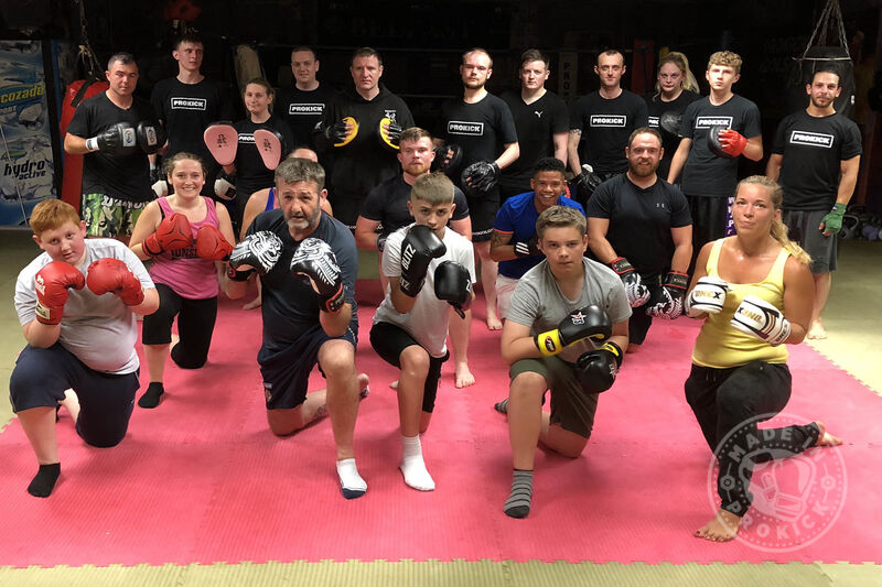 Beginners finished 6-Weeks at ProKickGym on19th July 2018