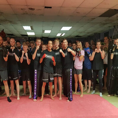 Hero was back at the Prokick gym on Monday 13th August 2018