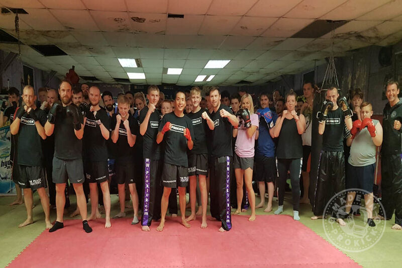 Hero was back at the Prokick gym on Monday 13th August 2018