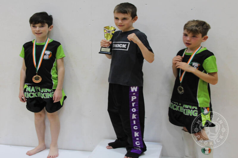 Cain Toner wins tournament as the ProKick Kids hit Galway for the 2018 IKF Junior National Light Contact Championships