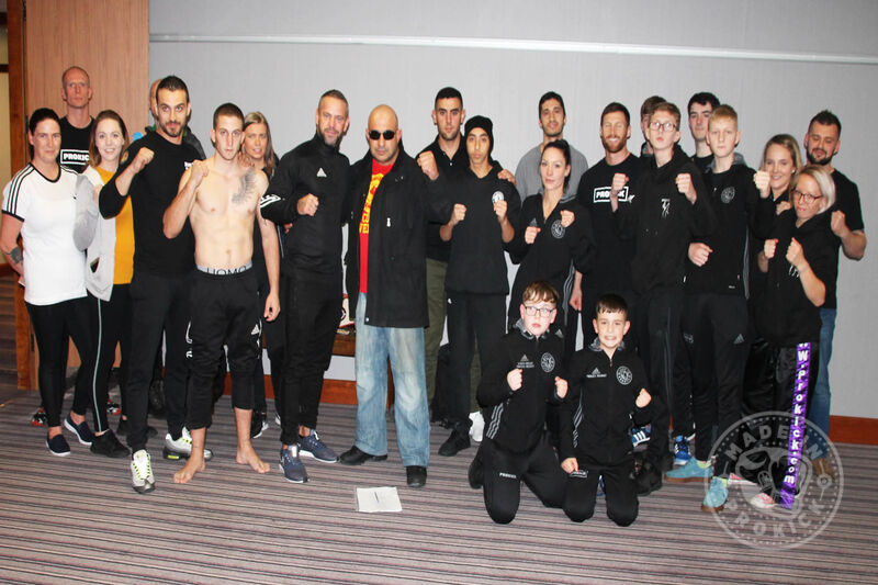 The first part of the weigh-ins took place at 5pm Saturday 13th Oct at the Clayton Hotel in Belfast - it was a select team of three from Cyprus Vs a N, Irish select from ProKick. Three matches done & dusted with everyone on weight.