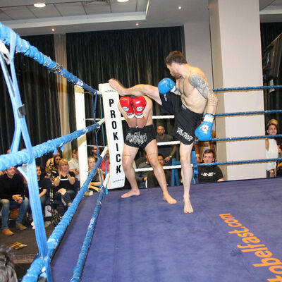 Johnny Smith Spinning Kick Swift Smith with Cypriot Periklis