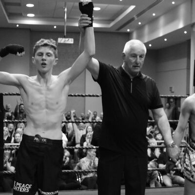 K-1 Style match 3x2 - 54kg - both age 15 - Jay Snodden (WINNER POINTS) (Dundonald, NI) Vs Antreas Roujogenis (Cyprus)