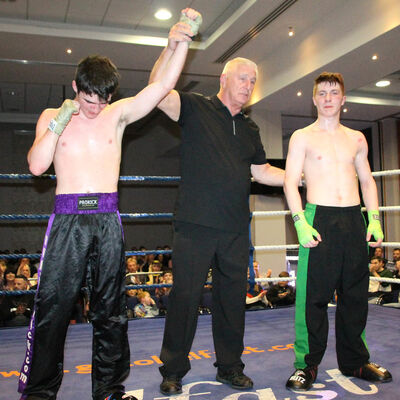 Camryn takes a split decision on the judges card against Bayley Spragg