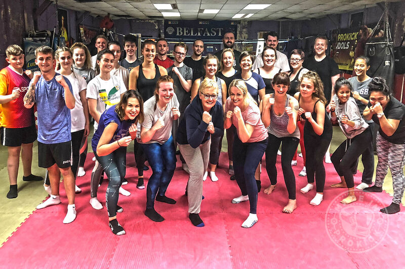 A new ProKick kickboxing beginners course kicked-off at the ProKickGym on Monday 22nd Oct 2018.