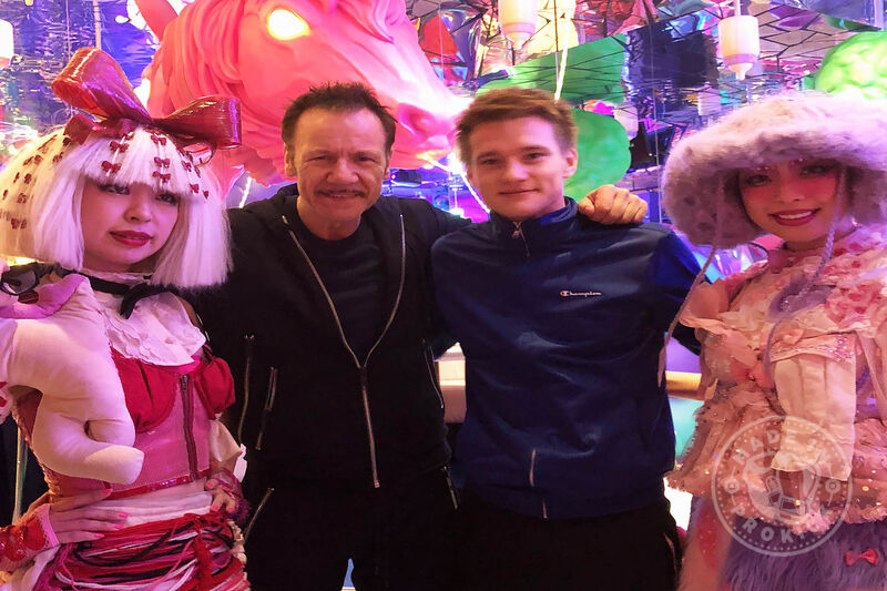 Billy Murray & Mark Bird at the Kawaii Monster Cafe is the newest attraction in Tokyo's fashionable neighbourhood Harajuku. Created by the famous art designer Sebastian Masuda.