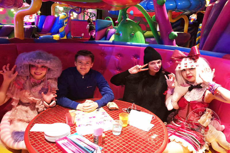 Adele & Mark at the Kawaii Monster Cafe is the newest attraction in Tokyo's fashionable neighbourhood Harajuku. Created by the famous art designer Sebastian Masuda.