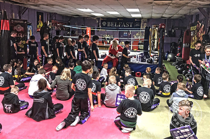 Santa will visit the ProKick Kids Class TODAY Dec 22nd in 2017