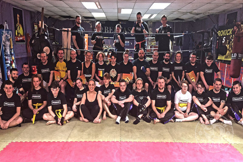 ‘Le Grande Grading’ today Sunday 22rd December 2018. It was Exam time at the ProKick school of Kickboxing excellence.