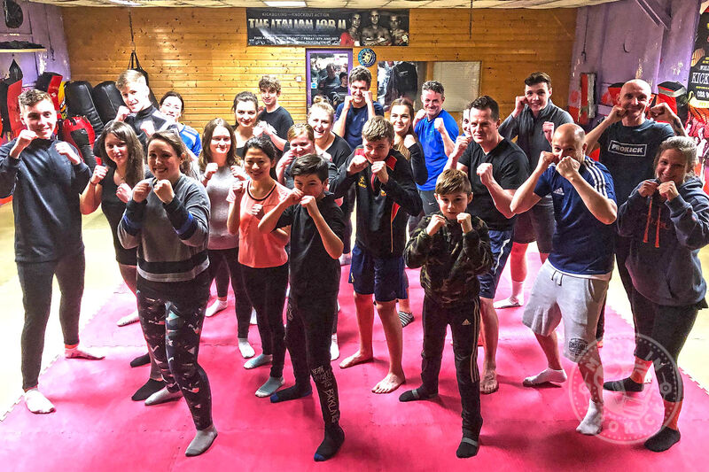 All the newcomers (pictured) had their first taste of ProKick's no-nonsense approach to fitness, ProKick kickboxing style - and it all kicked-off Thursday 31st JAN ​at 8:15pm.