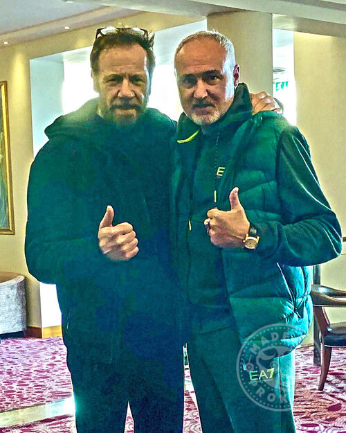 Billy Murray & Stephane Cabrera at the Stormont Hotel. Welcome back #WKN top man Mr Cabrera to #Belfast for Saturday’s #international #kickboxing event at the #Stormonthotel