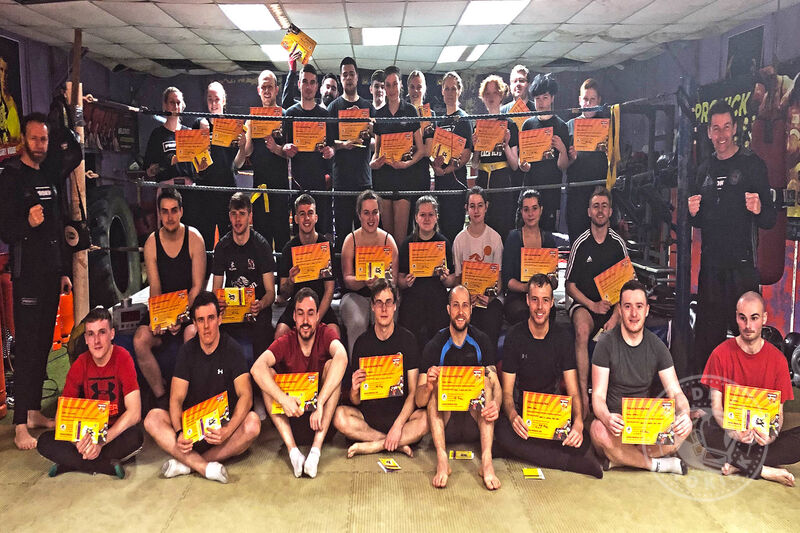 new Belters 2nd March 2019 at the ProKick Gym in Belfast. Our ProKick Kickboxing enthusiasts were tested in the hope of moving up to the next level at the ProKick Gym in Belfast.