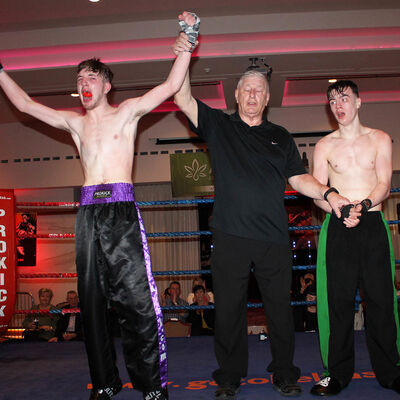 Joshua Madden gets the nod from the judges at the ProKick's first home event of 2019 at the Stormont hotel in Belfast