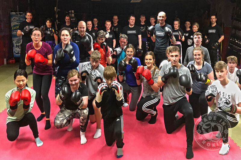 The class were put through a tough basic pad session on Thursday 7th March 2019. Find out what happens next >>>>>>>​