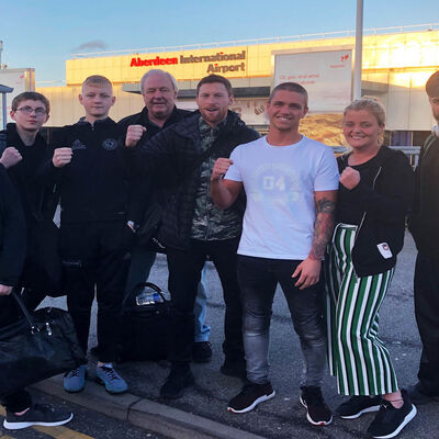 Farewell Prokick Team - the team are dropped off to the airport