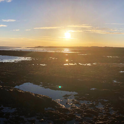 Morning time in Fraserburgh Scotland