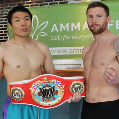 Smith & Lee Weigh In for the big show on the 23rd June at the Clayton hotel