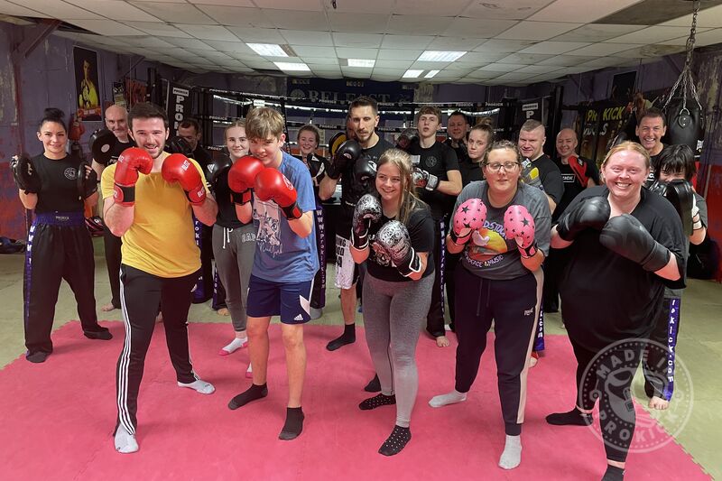 Finished 6 Week At ProKick - It all happened last night Thursday 11th November @ 8pm . The class were put through their paces, recapping what was learnt over the last 5 weeks, finishing with a basic glove session.