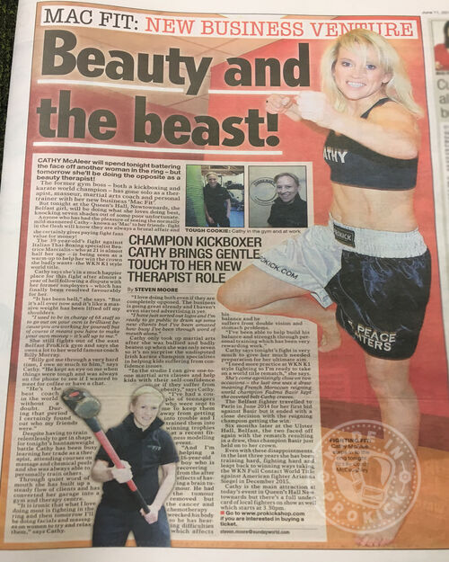 Sunday World talk to Mac-Fit